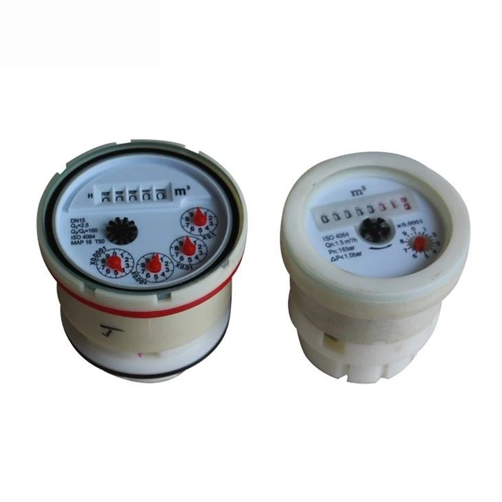 DN15mm Multi Jet Plastic Water Meter Mechanism DN15mm Multi Jet Plastic Water Meter Mechanism