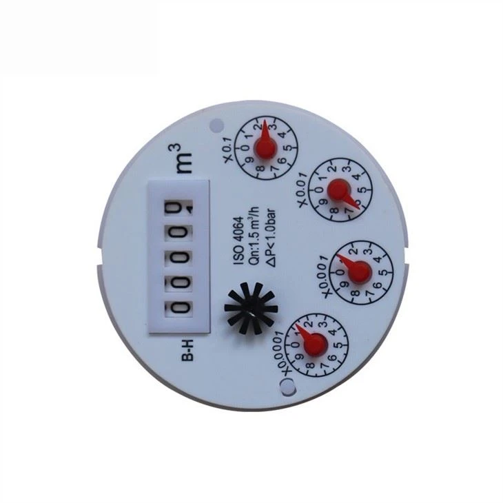 DN15mm Multi Jet Plastic Water Meter Mechanism DN15mm Multi Jet Plastic Water Meter Mechanism