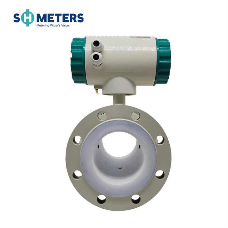 China Digital Insertion Electromagnetic Liquid Water Magnetic Flow Meter For Irrigation
