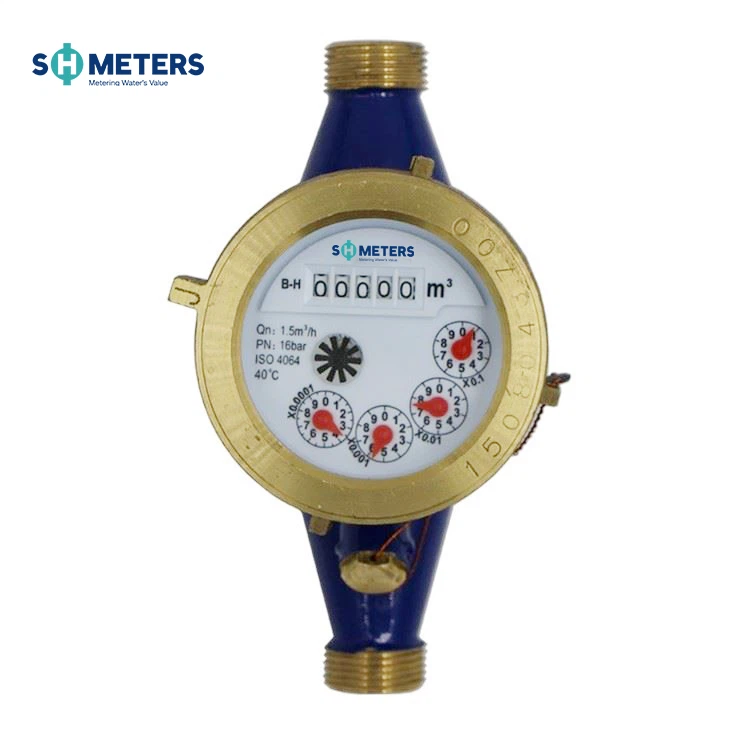 Liquid Sealed Multi Jet Impulse Output Water Meter