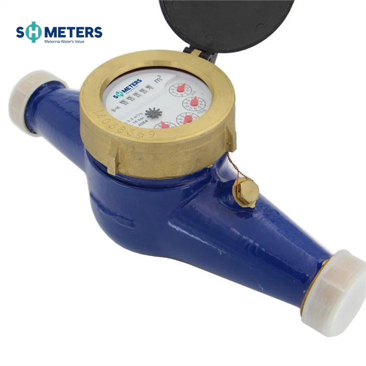 Multi Jet Water Meters Brass Body 1 Inch