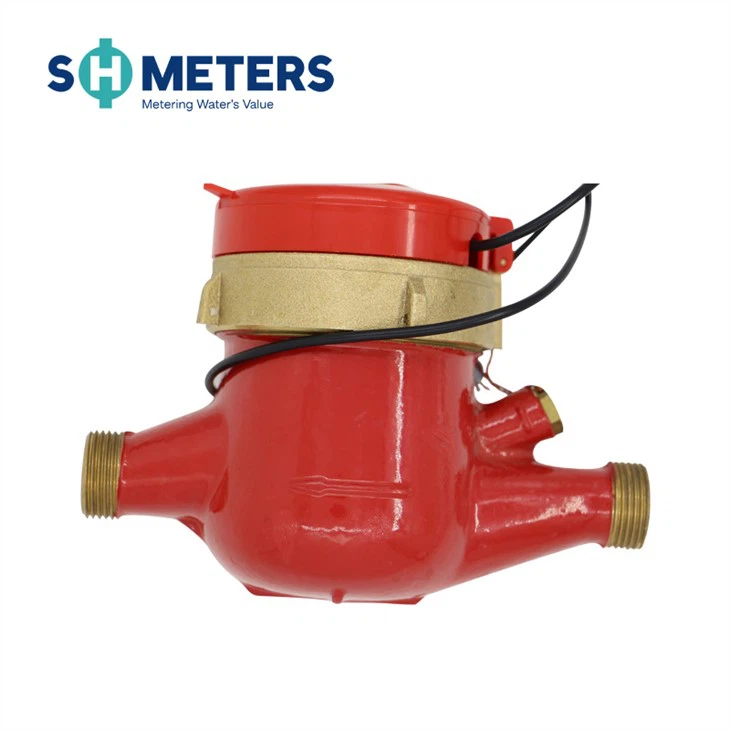 برنج قابل حمل Hot Reed Switch Multi Jet Water Meter