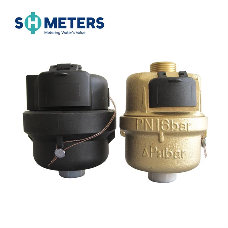 Volumetric Piston Type Plastic Gallon Water Meter