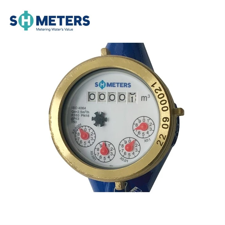 mulit jet  water meter hot water